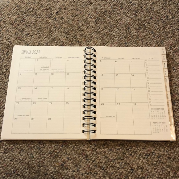 🆕 Rae Dunn PLANS 2023 Planner - Picture 7 of 11